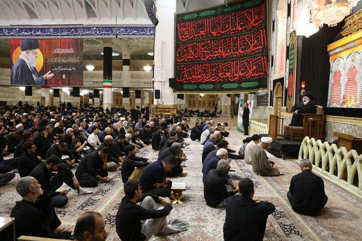 تصاویر/ مراسم بزرگداشت شهید آیت‌الله بهشتی و ۷۲ تن از یاران شهیدش در حرم مطهر حضرت معصومه( س)