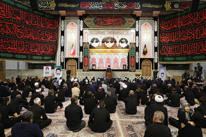 تصاویر/ مراسم بزرگداشت شهید آیت‌الله بهشتی و ۷۲ تن از یاران شهیدش در حرم مطهر حضرت معصومه( س)