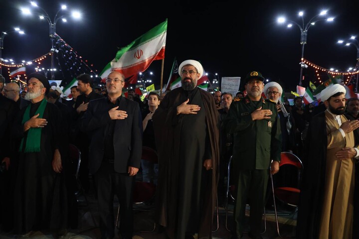تصاویر / اجتماع بزرگ مردمی و بزرگداشت شهدای هفتم تیر
