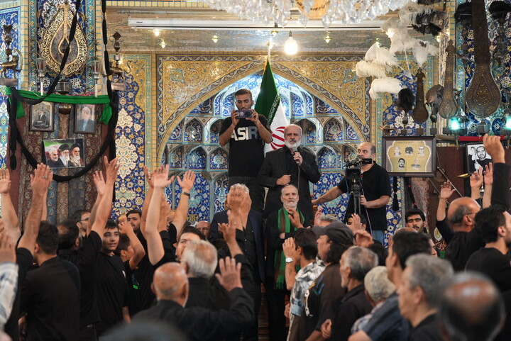 تصاویر|مراسم سوم شهادت امام حسین(ع)باحضور دسته جات مذهبی اصفهان