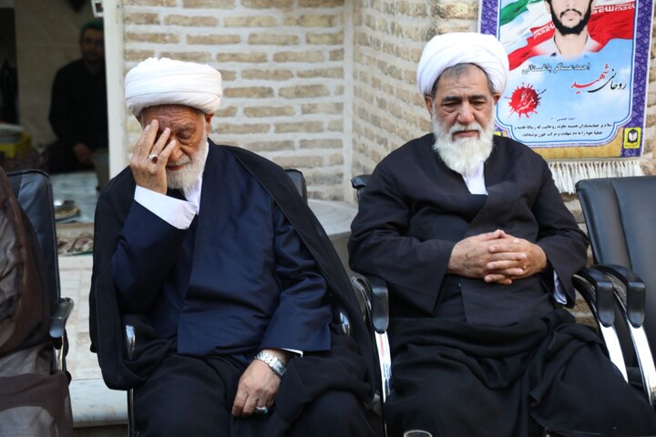تصاویر/ سیزدهمین روز مجلس عزاداری محرم در حوزه علمیه استان یزد برگزار شد