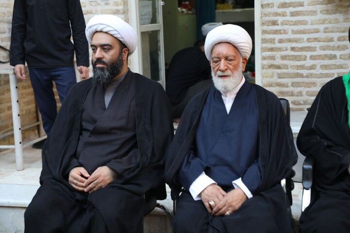 تصاویر/ سیزدهمین روز مجلس عزاداری محرم در حوزه علمیه استان یزد برگزار شد