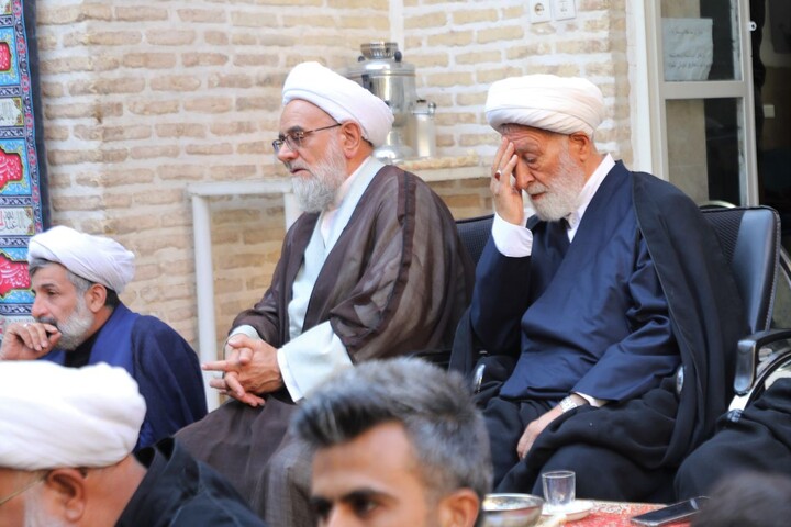 تصاویر/ سیزدهمین روز مجلس عزاداری محرم در حوزه علمیه استان یزد برگزار شد