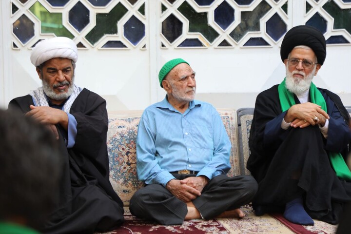 تصاویر/ سیزدهمین روز مجلس عزاداری محرم در حوزه علمیه استان یزد برگزار شد