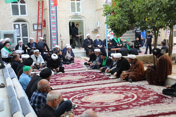 تصاویر/ سیزدهمین روز مجلس عزاداری محرم در حوزه علمیه استان یزد برگزار شد