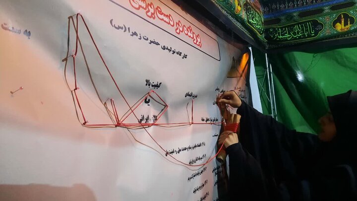تصاویر/ موکب «بانوان تمدن‌ساز» مدرسه علمیه حضرت زینب(س) کرمان
