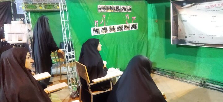 تصاویر/ موکب «بانوان تمدن‌ساز» مدرسه علمیه حضرت زینب(س) کرمان