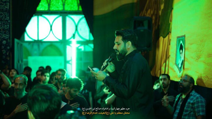 مراسم عزاداری سوگواری در رثای سالار شهیدان در بقاع متبرکه استان قزوین