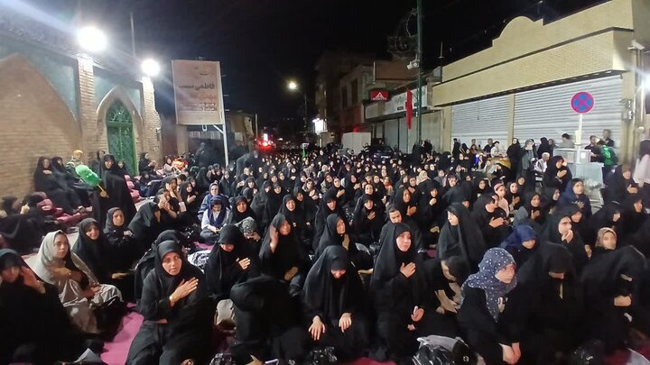 مراسم عزاداری سوگواری در رثای سالار شهیدان در بقاع متبرکه استان قزوین