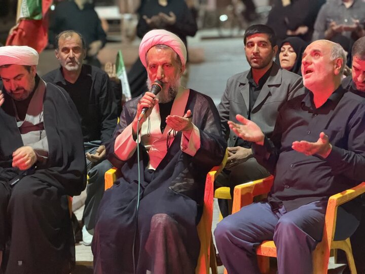 مراسم عزاداری سوگواری در رثای سالار شهیدان در بقاع متبرکه استان قزوین