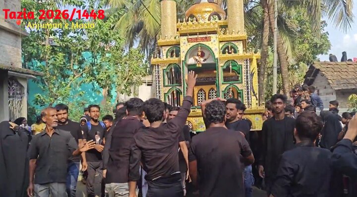 ১০ই মহরম আশুরার শোক মিছিল