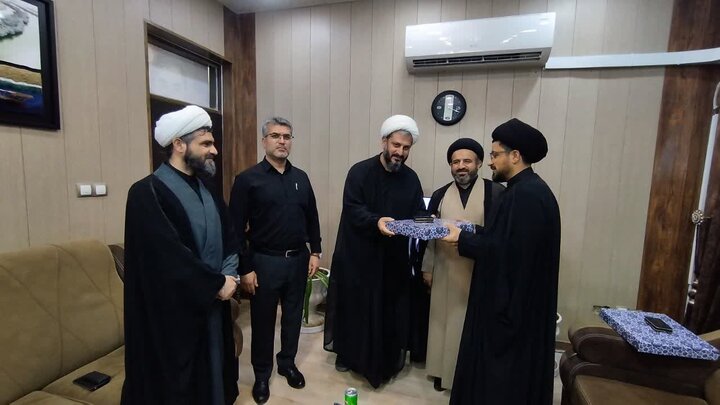 تصاویر/ دیدار امام جمعه دیلم با رییس دادگستری