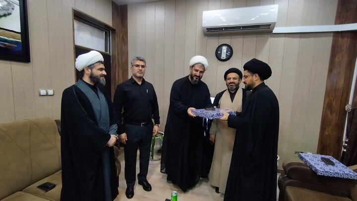تصاویر/ دیدار امام جمعه دیلم با رییس دادگستری