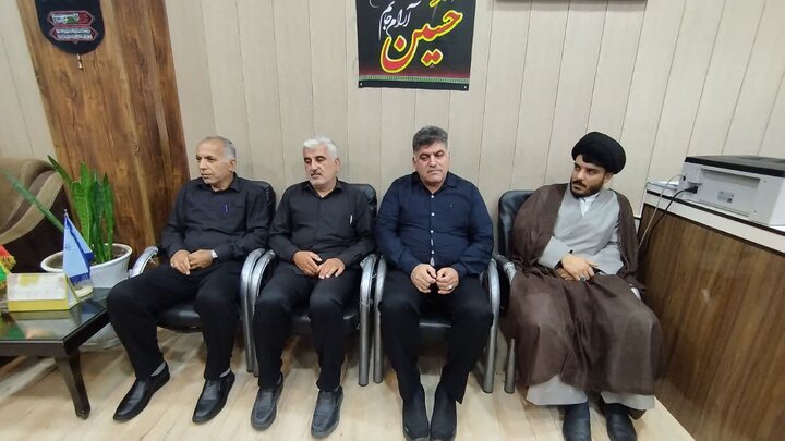 تصاویر/ دیدار امام جمعه دیلم با رییس دادگستری