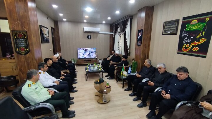 تصاویر/ دیدار امام جمعه دیلم با رییس دادگستری