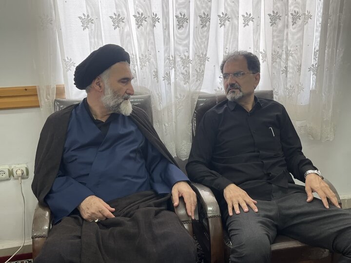 تصاویر / حضور امام جمعه نوشهر در جلسه تصمیم‌گیری جهت جانمایی محل به خاک‌سپاری شهید گمنام