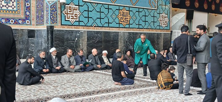 مراسم گرامیداشت سالروز شهادت آیت الله بهشتی در حرم مطهر رضوی