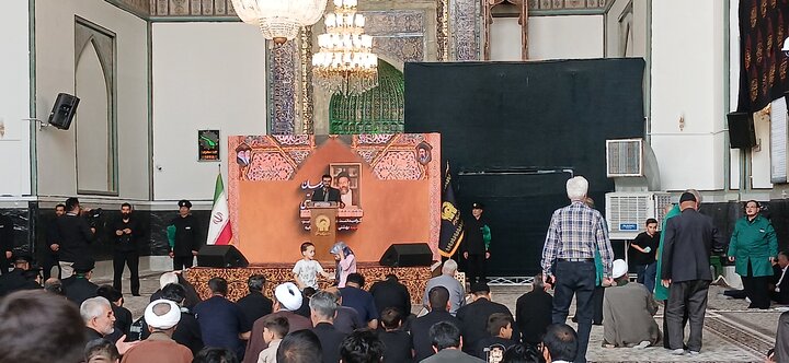 مراسم گرامیداشت سالروز شهادت آیت الله بهشتی در حرم مطهر رضوی