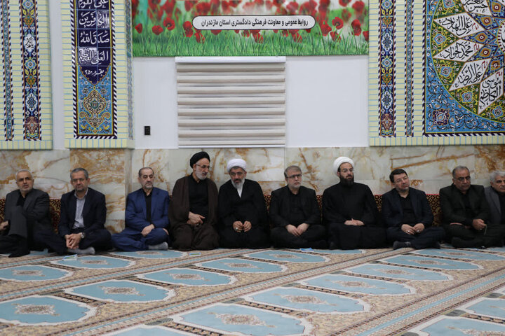 تصاویر/ مراسم بزرگداشت شهدای هفتم تیر در دادگستری استان مازندران