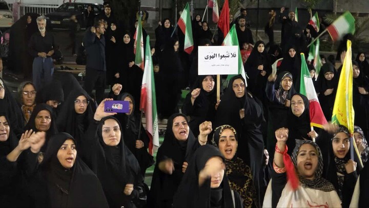 تصاویر| مراسم اجتماعات شبانه میدان مادر در بیرجند