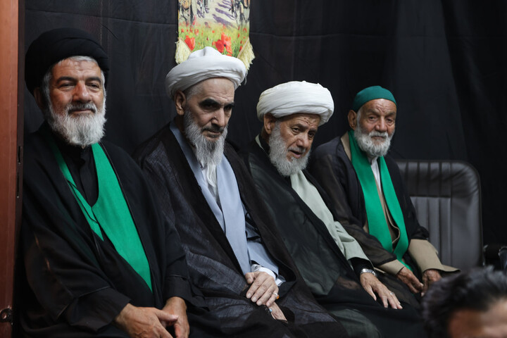 تصاویر / مراسم عزای اسرای کربلا، در حسینیه آیت الله فاضلیان