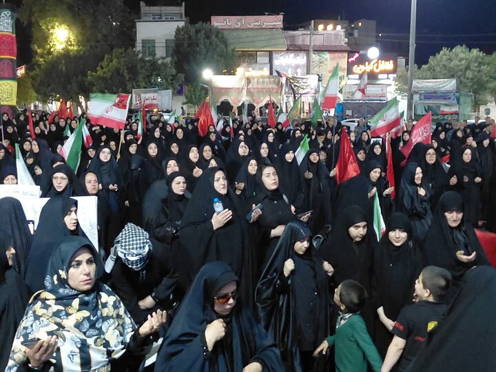 تصاویر/ تجمع حمایت از نیروهای مسلح در ورامین