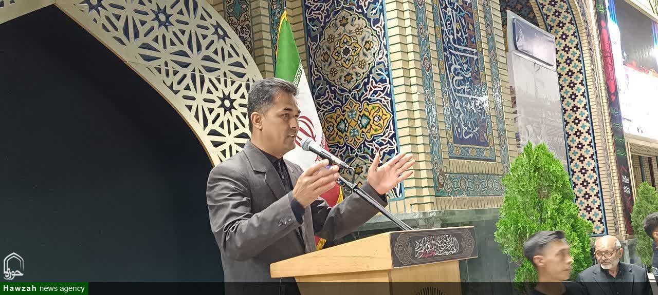 طنین عزاداری سنتی افغانستانی های مقیم مشهد در حرم مطهر رضوی