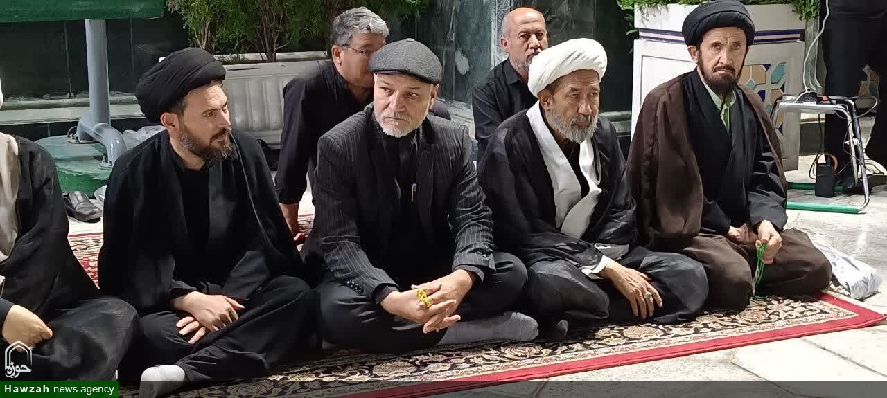 طنین عزاداری سنتی افغانستانی های مقیم مشهد در حرم مطهر رضوی
