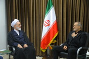 L'incontro del presidente Pezeshkian con l'Ayatollah Arafi