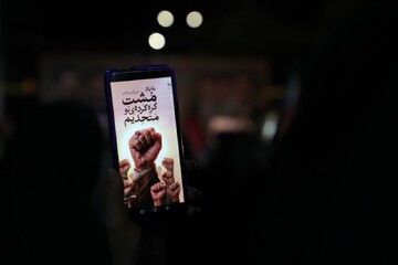تصاویر/ اجتماع مردمی «شب‌های اقتدار حسینی» با حضور مردم مجاهد شهر سمنان در خونخواهی رهبر شهید