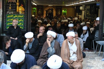 تصاویر| دومین روز اقامه عزای حسینی در دفتر امام جمعه اصفهان