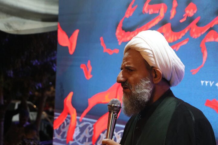تصاویر/ تجمع خون‌خواهی و حمایت از رزمندگان در قرچک