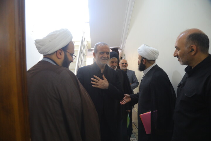 تصاویر / دیدار رئیس جمهور پزشکیان با آیت الله العظمی مکارم شیرازی