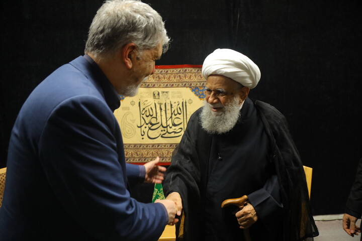 تصاویر / دیدار رئیس جمهور پزشکیان با آیت الله کریمی جهرمی