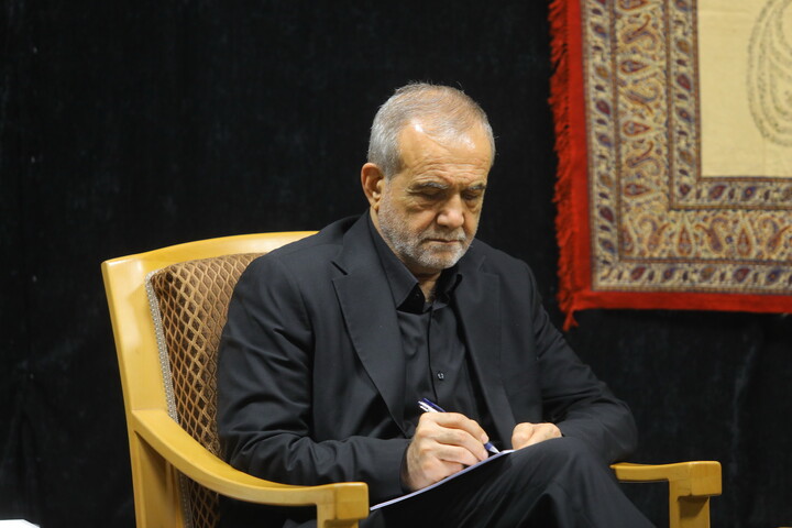 تصاویر / دیدار رئیس جمهور پزشکیان با آیت الله کریمی جهرمی