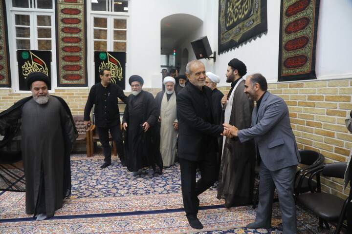 تصاویر / دیدار رئیس جمهور پزشکیان با آیت الله العظمی شبیری زنجانی