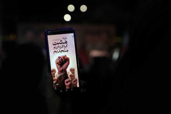 تصاویر/ اجتماع مردمی «شب‌های اقتدار حسینی» با حضور مردم مجاهد شهر سمنان در خونخواهی از رهبر شهید انقلاب اسلامی