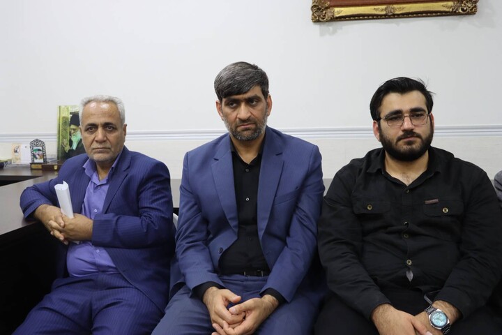 دیدار اعضای کمیسیون مبارزه با قاچاق کالا و ارز با نماینده ولی فقیه در خوزستان