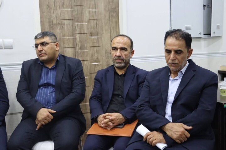 دیدار اعضای کمیسیون مبارزه با قاچاق کالا و ارز با نماینده ولی فقیه در خوزستان