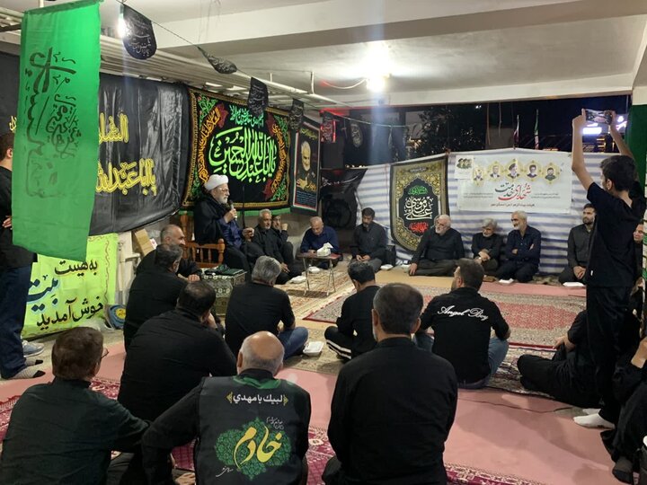 تصاویر/ حضور امام جمعه بهشهر در در مجالس عزای حسینی در دهه دوم محرم