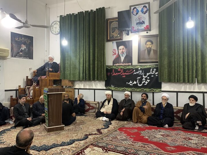 تصاویر/ حضور امام جمعه بهشهر در در مجالس عزای حسینی در دهه دوم محرم