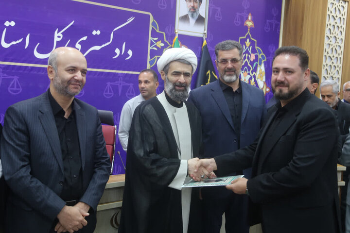 تصاویر / تقدیر  از قضات و  کارکنان نمونه دستگاه قضایی استان قزوین