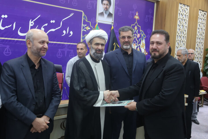 تصاویر / تقدیر  از قضات و  کارکنان نمونه دستگاه قضایی استان قزوین