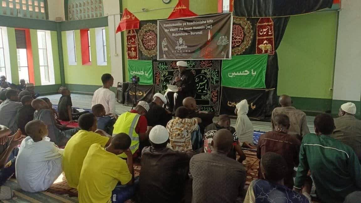 Bujumbura Yaungana Kumuenzi Imam Hussein (as); Waumini Wafurika Majlisi ya Ashura Nchini Burundi + Picha