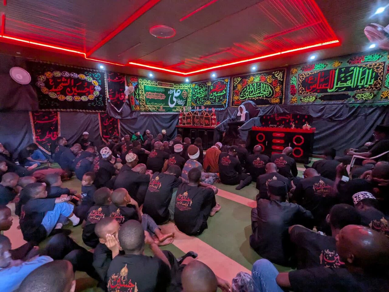 Kigali Yaomboleza Ashura kwa Huzuni Kubwa ; Mamia ya Waumini Wakusanyika Kumuenzi Imam Hussein (as) + Picha