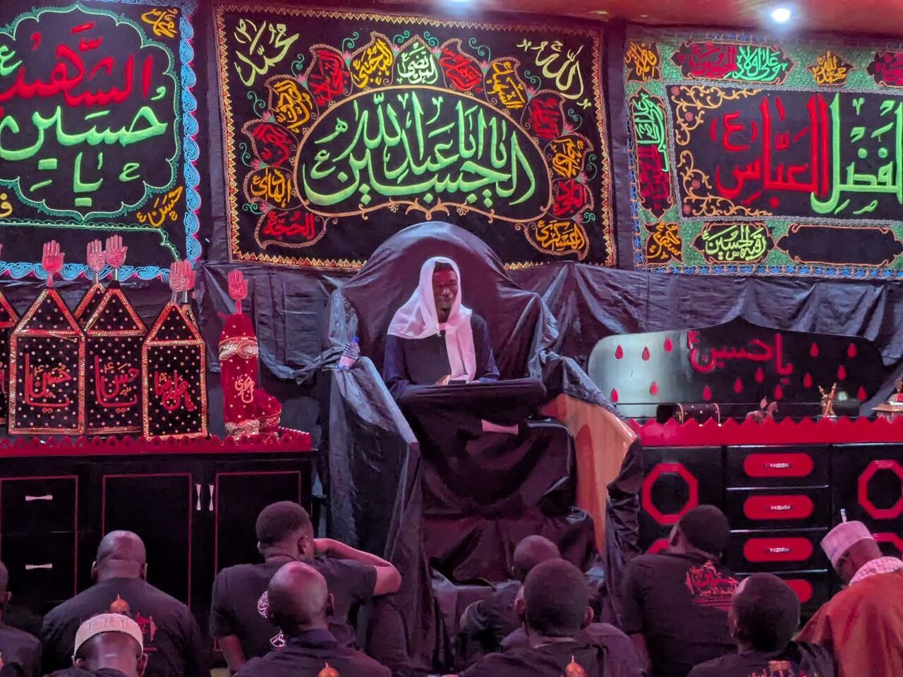 Kigali Yaomboleza Ashura kwa Huzuni Kubwa ; Mamia ya Waumini Wakusanyika Kumuenzi Imam Hussein (as) + Picha