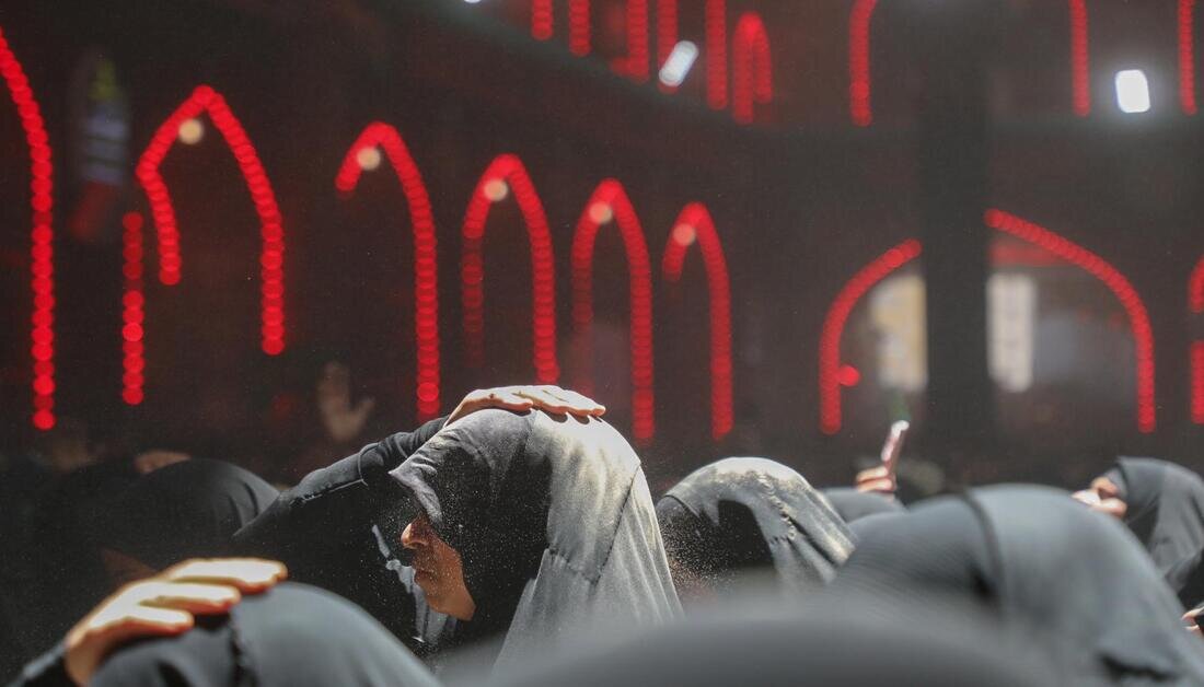 انطلاق موكب عزاء بني أسد ومواكب العشائر العراقية في ذكرى دفن الأجساد الطاهرة للإمام الحسين (عليه السلام) وأصحابه (فيديو وصور)