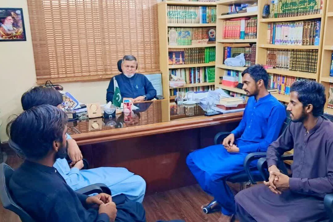 علامہ شبیر میثمی سے جے ایس او کراچی ڈویژن کے جوانوں کی ملاقات / تنظیمی امور پر تبادلہ خیال