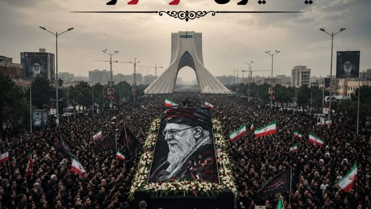 « باید برخاست» فریاد 90 میلیون ایرانی در سوگ پدر