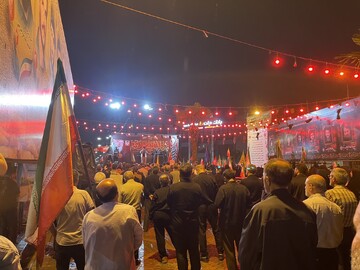 تصاویر/ تجمع پرشور مردم نوشهر با عطر باران رحمت الهی